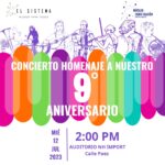 CONCIERTO ANIVERSARIO SISTEMA DE ORQUESTA NUCLEO FANB FALCON